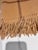 2020s Camel-Colored Throw Blanket Featuring a Classic Large-Scale Plaid Pattern and Fringed Edges, Similar to the Window Pane Throw Blanket( Wool/ Cashmere) For Sale - Image 5 of 6