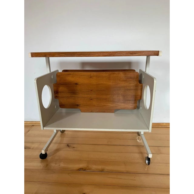 Wood Vintage Bar Cart, 1970s For Sale - Image 7 of 7