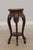 Chinese Antique Hexagonal Carved Plant Stand With Inlaid Marble Top For Sale - Image 4 of 13