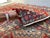 Red Persian Karaja Medallion Hand-Knotted Wool Rug - 4'0" X 7'2" For Sale - Image 10 of 12