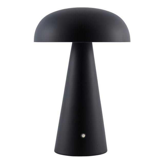 Umbra Accent Table Lamp Matte Black For Sale
