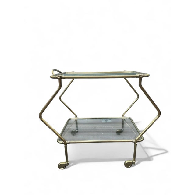 Mid-Century Modern Italian Brass Roulette Bar, 1960s For Sale - Image 10 of 10