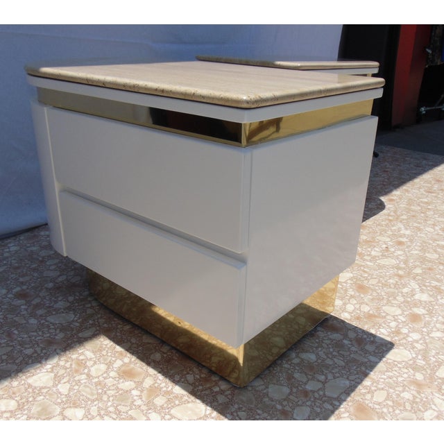 Steve Chase Nightstands - A Pair For Sale - Image 7 of 11