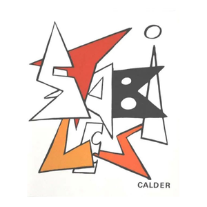 Calder Original Lithograph Dm10141 Derriere Le Miroir 1963