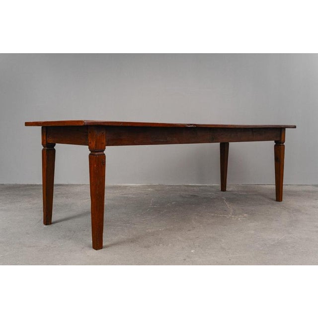 Large Vintage Dining Table For Sale - Image 9 of 18