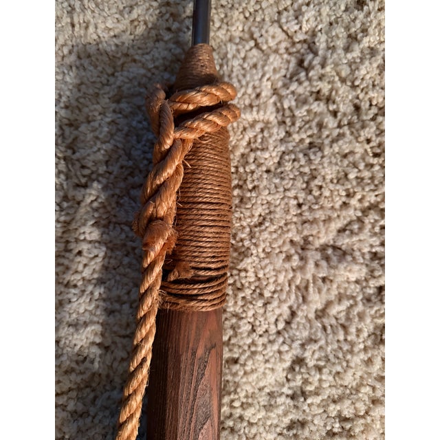Wood Vintage Nautical Harpoon From Johnson & Joseph Co. For Sale - Image 7 of 10