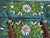 Vintage Ribbon Embroidered Satin Tissue Box Cover For Sale In New York - Image 6 of 12