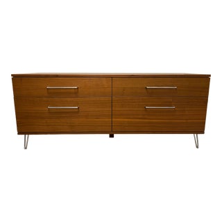 CB2 Mid-Century Low Dresser For Sale