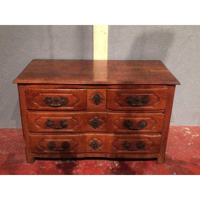 Louis XV Period Commode with Serpentine Front For Sale - Image 13 of 13
