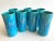 Vintage Mid Century Modern Dryden Studio Art Pottery Drip Glaze Ceramic Tumbler Cups - Set of 7 For Sale In Kansas City - Image 6 of 13