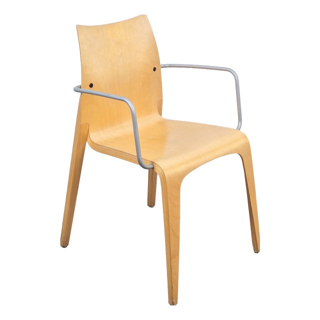 Flow Chair in Plywood by Jacob Berg, 1990s For Sale