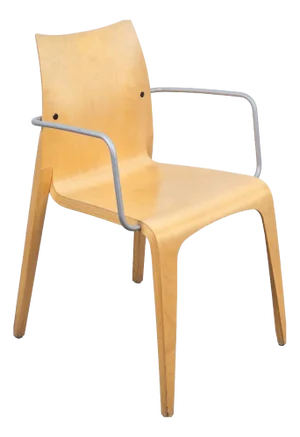 Flow Chair in Plywood by Jacob Berg, 1990s