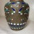 Share Antique 1800's Handmade Japanese Champleve Enameled Bronze Lidded Urn Jar Vase For Sale - Image 12 of 14