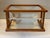 Danish modern style teak and linen two-pocket magazine rack. Here’s a chance to solve your storage need with elegance and...