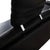 Alba 3-Seater Sofa in Black Leather from Brühl For Sale - Image 9 of 15