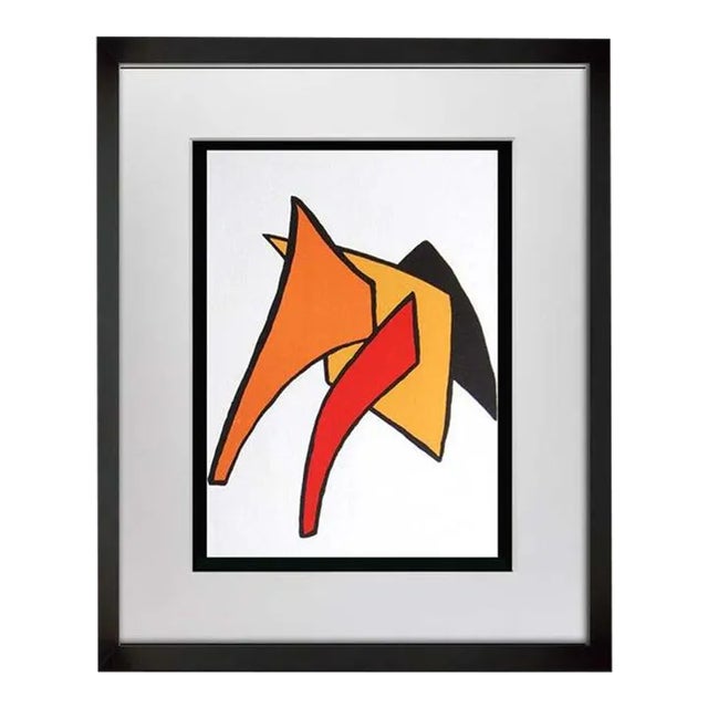 Alexander Calder Ltd. Ed. Original Lithograph, 1963 For Sale