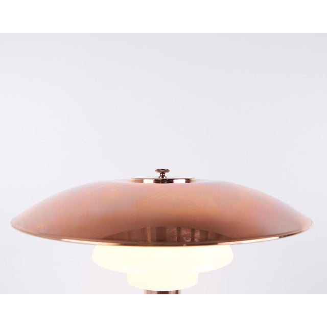 Louis Poulsen Table Lamp in Copper by Poul Henningsen for Louis Poulsen, 2015 For Sale - Image 4 of 11