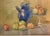 Piet Hein Eek Breul Heinrich, Kassel Schwalm Willingshausen Kitchen Still Life Apple, 1917, Oil on Canvas, Framed For Sale - Image 4 of 13