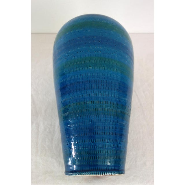 Large Lidded Ceramic Vase in the style of Bitossi, Italy, 1970s For Sale - Image 11 of 14