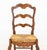 French Provincial Style Walnut Dining Chairs, 4 For Sale - Image 13 of 15