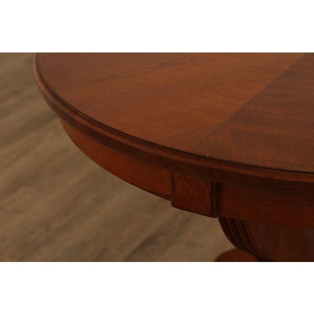Ethan Allen 'Legacy' Collection Round Top Side Table For Sale - Image 9 of 18