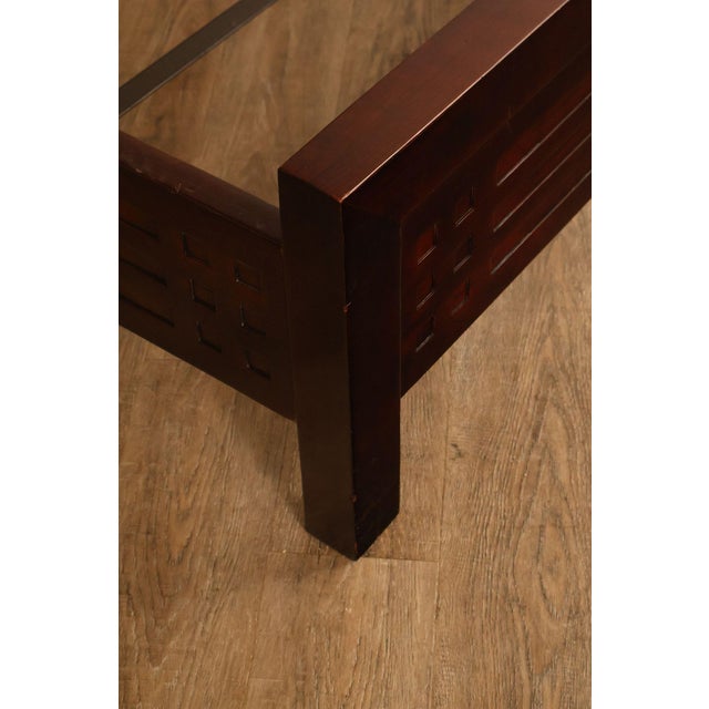 Wood Stickley Metropolitan Cherry King Size Bed For Sale - Image 7 of 18