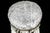 Metal Antique American Brilliant Period Cut Glass Mushroom Lamp With Crystal Prisms For Sale - Image 7 of 9