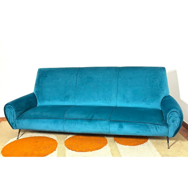 3-Seater Sofa by Gigi Radice for Minotti, Italy, 1960s For Sale - Image 14 of 18