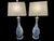 Ceramic Mid-Century Floral Lamps - a Pair For Sale - Image 7 of 12