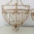 Vintage French Country Wrought Iron Hanging Planter Baskets, a Pair of Two For Sale - Image 10 of 12
