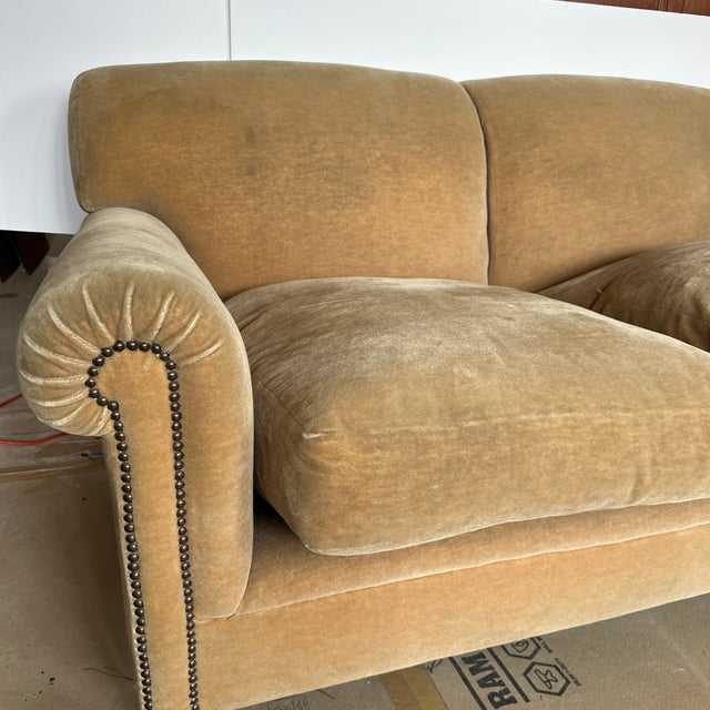 George Smith Traditional Rolled Arm Sofa For Sale In New York - Image 6 of 8