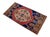 Hand Knotted Oushak Smal Rug. Colorful Rug, Bath Mat, Laundry Kitchen Decor, Entry Decor 1'10" X 3'7" For Sale - Image 6 of 8