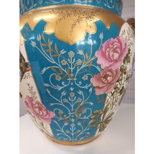 Antique Vase by France Anton Mehlem from Royal Bonn, 1875 For Sale - Image 5 of 15