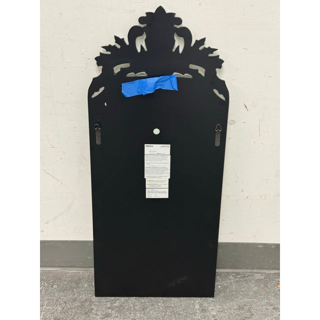 Transparent Jonathan Wilner & Paul De Bellefeuille Renwil Venetian Style Mirror For Sale - Image 8 of 12