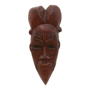 Wired Inlay Carved Mask