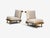 Mid-Century Modern Charlotte Perriand, Rare 'La Cachette' Lounge Chairs, Oak, Fabric, France, 1960s For Sale - Image 3 of 18