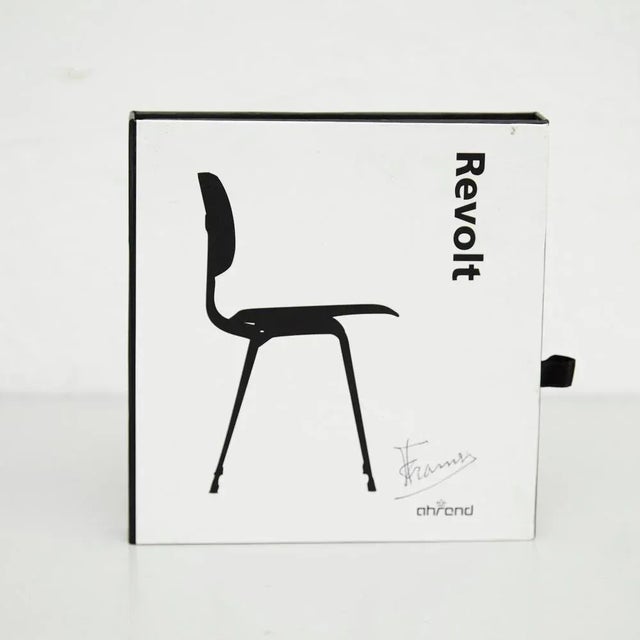 Friso Kramer miniature chair toy sculpture Manufactured in the Netherlands by Ahrend de Cirkel. Scaled miniature plastic...