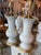 Christopher Spitzmiller, Inc Vintage Palm Beach Crackle Glaze Porcelain & Brass Table Lamps Newly Wired - a Pair For Sale - Image 4 of 12