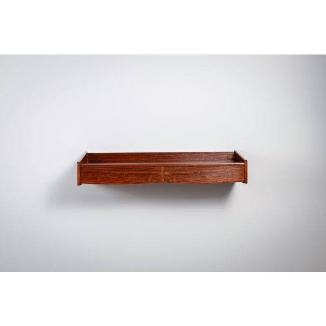 Mid-Century Modern Wall Console with Two Drawers, 1960s For Sale - Image 3 of 15