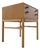 Scandinavian Oak Casino Side Table by Sven Engström, 1960s For Sale
