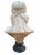 19th-Century Italian Alabaster Bust, Likely of the “Song of Solomon’s” Shulamite For Sale - Image 4 of 17