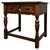 A handsome and well-crafted early 20th-century English side table in the Jacobean style, constructed in oak and...