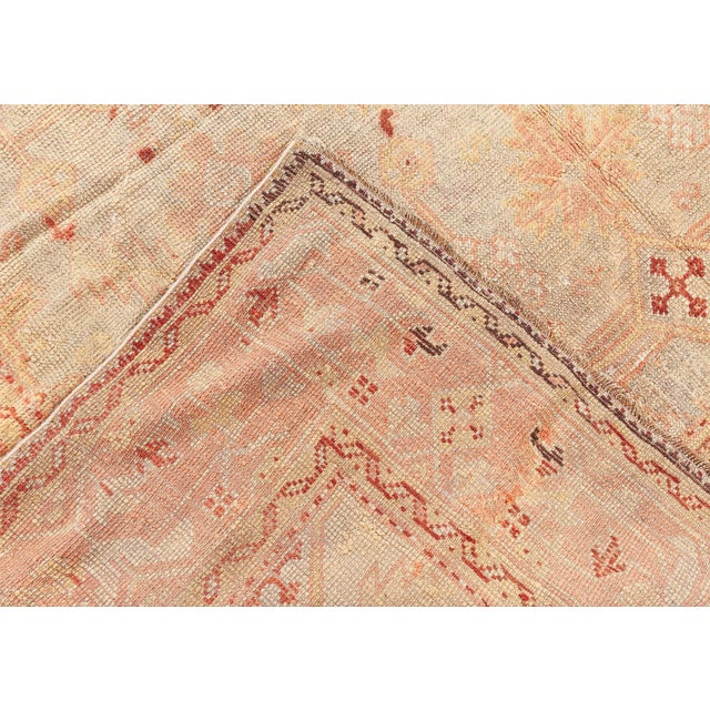 1920s Turkish Oushak Rug For Sale In New York - Image 6 of 12