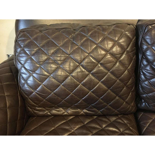 Hancock and Moore Leather Sofa Chairish