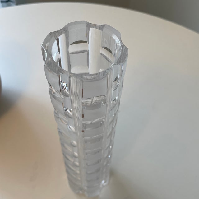 Mid 20th Century Glass Bud Vase For Sale - Image 4 of 5