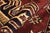 Textile Bohemian Super Kazak Red/Beige Wool Rug - 4'1'' X 6'0'' For Sale - Image 7 of 10