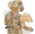Wood 18th Century Italian Baroque Winged Putti Sculptures in Carved Wood For Sale - Image 7 of 7