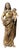 Madonna, Mother of God with Child, 18th Century, Carved Wood, Painted For Sale