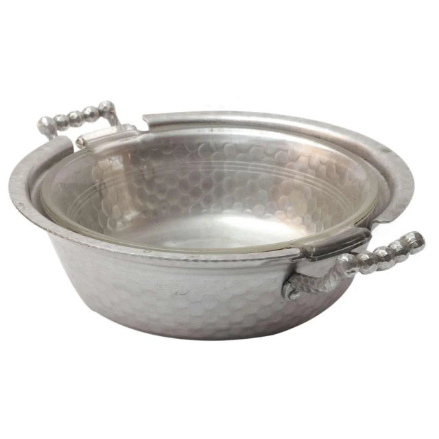 Art Deco Hand-Forged Aluminium Lunch Boxes, Set of 2 For Sale - Image 3 of 7