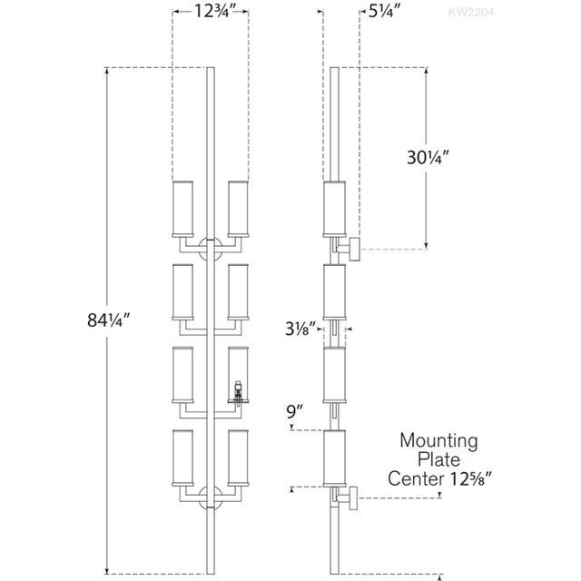 Description: The Liaison series by Kelly Wearstler reinterprets classic silhouettes with a modern twist, featuring a...